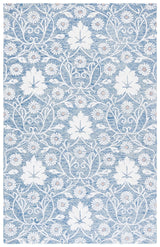 Safavieh Glamour 4'-0" x 6'-0" Rug in Blue / Ivory