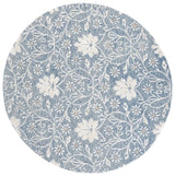 Safavieh Glamour 6'-0" x 6'-0" Rug in Blue / Ivory