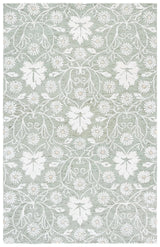 Safavieh Glamour 4'-0" x 6'-0" Rug in Sage / Ivory