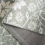 Safavieh Glamour 4'-0" x 6'-0" Rug in Sage / Ivory