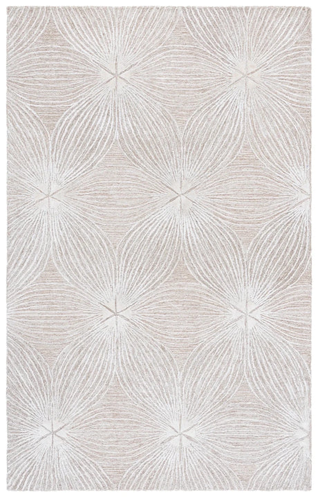 Safavieh Glamour 4'-0" x 6'-0" Rug in Beige / Ivory