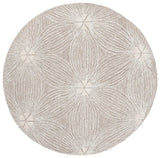 Safavieh Glamour 6'-0" x 6'-0" Rug in Beige / Ivory