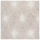 Safavieh Glamour 6'-0" x 6'-0" Rug in Beige / Ivory