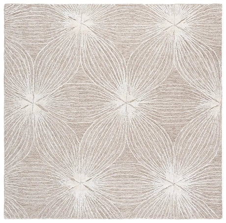 Safavieh Glamour 6'-0" x 6'-0" Rug in Beige / Ivory