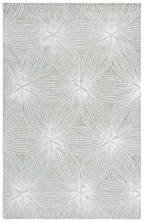 Safavieh Glamour 4'-0" x 6'-0" Rug in Sage / Ivory