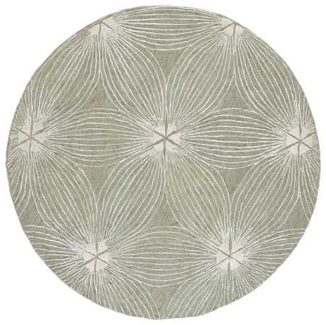 Safavieh Glamour 6'-0" x 6'-0" Rug in Sage / Ivory