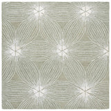 Safavieh Glamour 6'-0" x 6'-0" Rug in Sage / Ivory