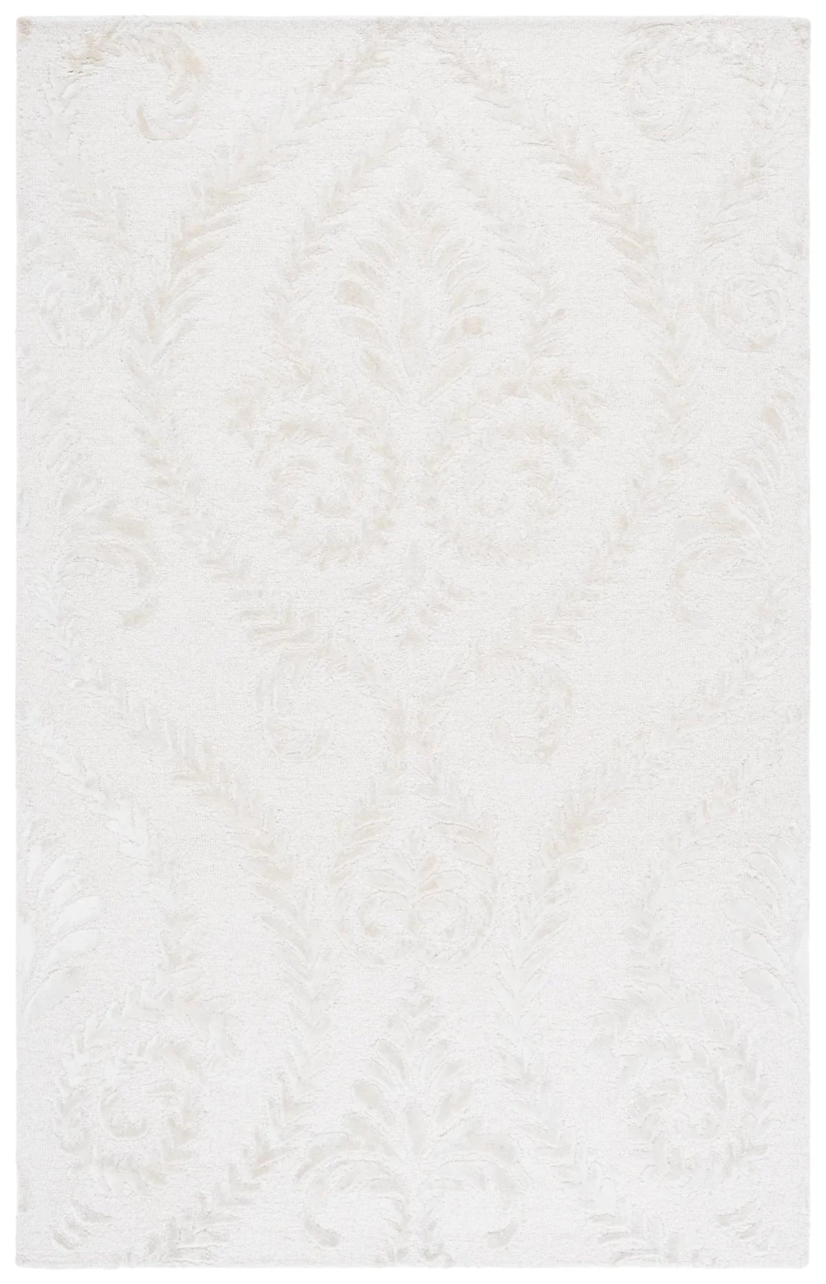 Safavieh Glamour 4'-0" x 6'-0" Rug in Beige / Ivory