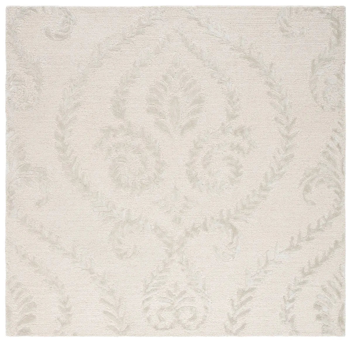 Safavieh Glamour 6'-0" x 6'-0" Rug in Beige / Ivory