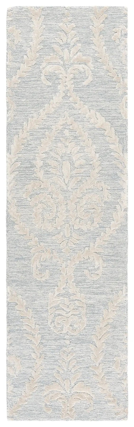 Safavieh Glamour 2'-3" x 8'-0" Rug in Blue / Ivory