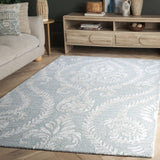 Safavieh Glamour 4'-0" x 6'-0" Rug in Blue / Ivory