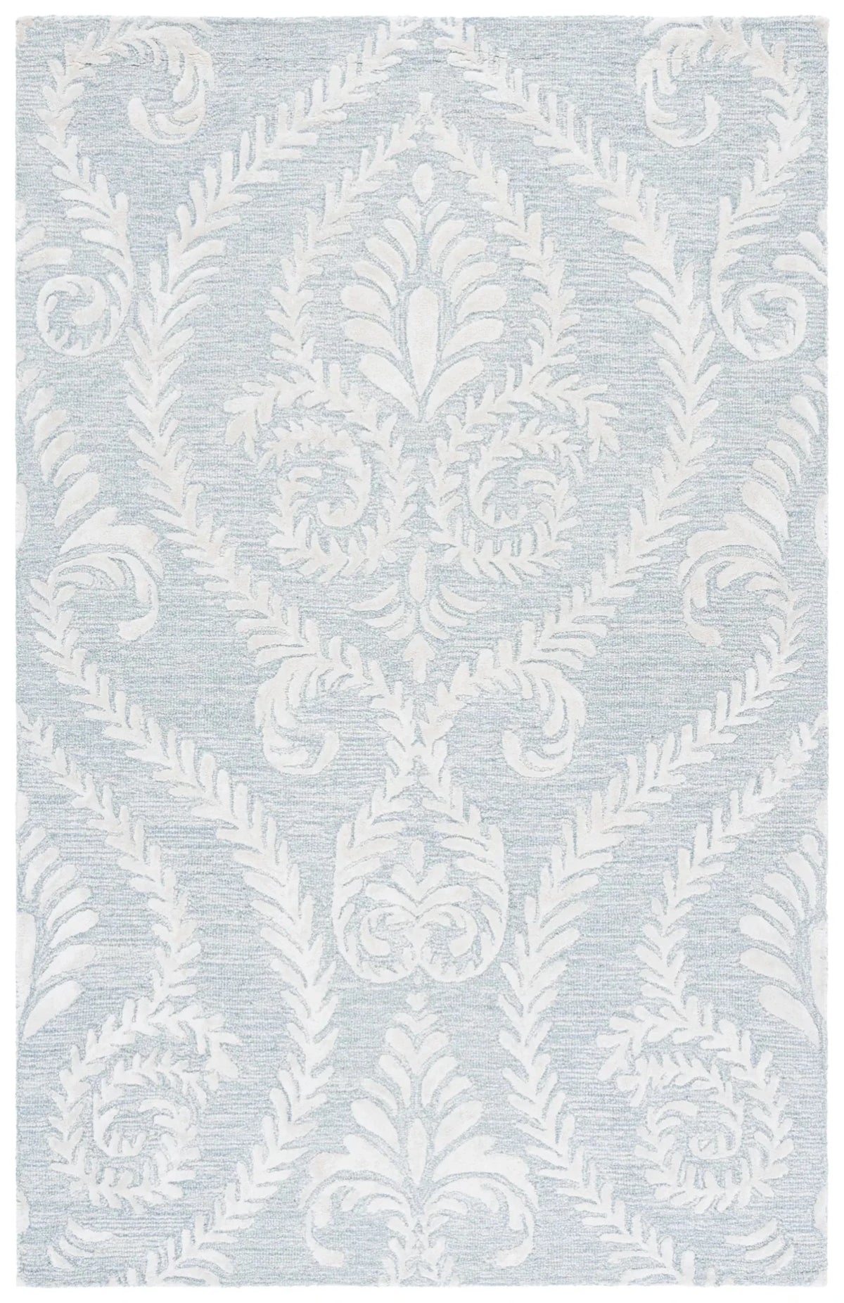 Safavieh Glamour 4'-0" x 6'-0" Rug in Blue / Ivory