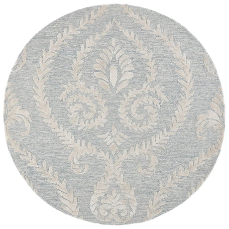 Safavieh Glamour 6'-0" x 6'-0" Rug in Blue / Ivory