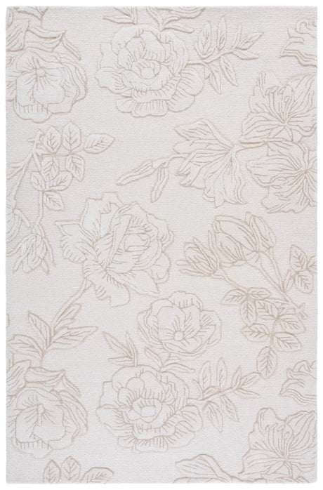 Safavieh Glamour 4'-0" x 6'-0" Rug in Ivory / Beige