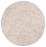Safavieh Glamour 6'-0" x 6'-0" Rug in Ivory / Beige