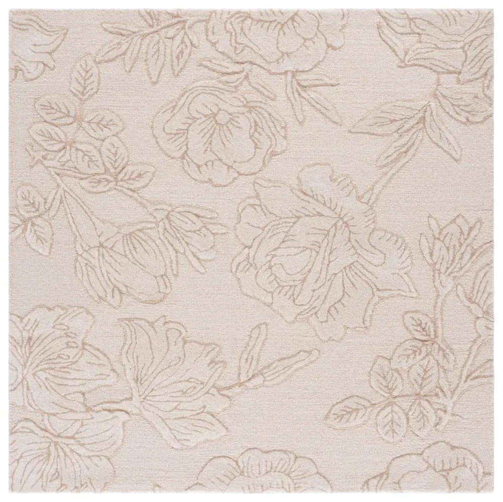 Safavieh Glamour 6'-0" x 6'-0" Rug in Ivory / Beige