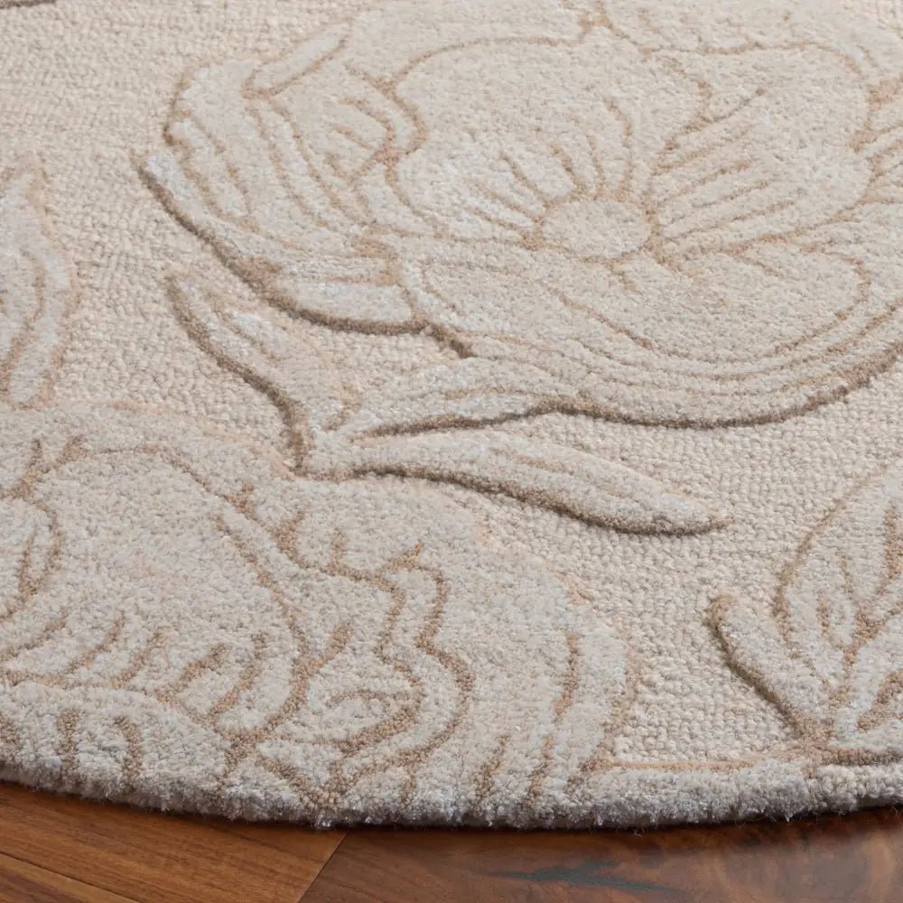 Safavieh Glamour 6'-0" x 6'-0" Rug in Ivory / Beige