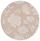 Safavieh Glamour 6'-0" x 6'-0" Rug in Beige / Ivory