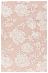 Safavieh Glamour 4'-0" x 6'-0" Rug in Light Pink / Ivory