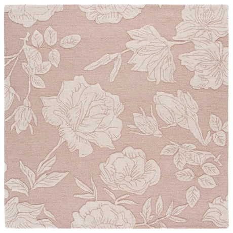 Safavieh Glamour 6'-0" x 6'-0" Rug in Light Pink / Ivory
