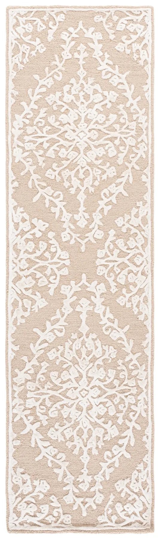 Safavieh Glamour 2'-3" x 8'-0" Rug in Beige / Ivory