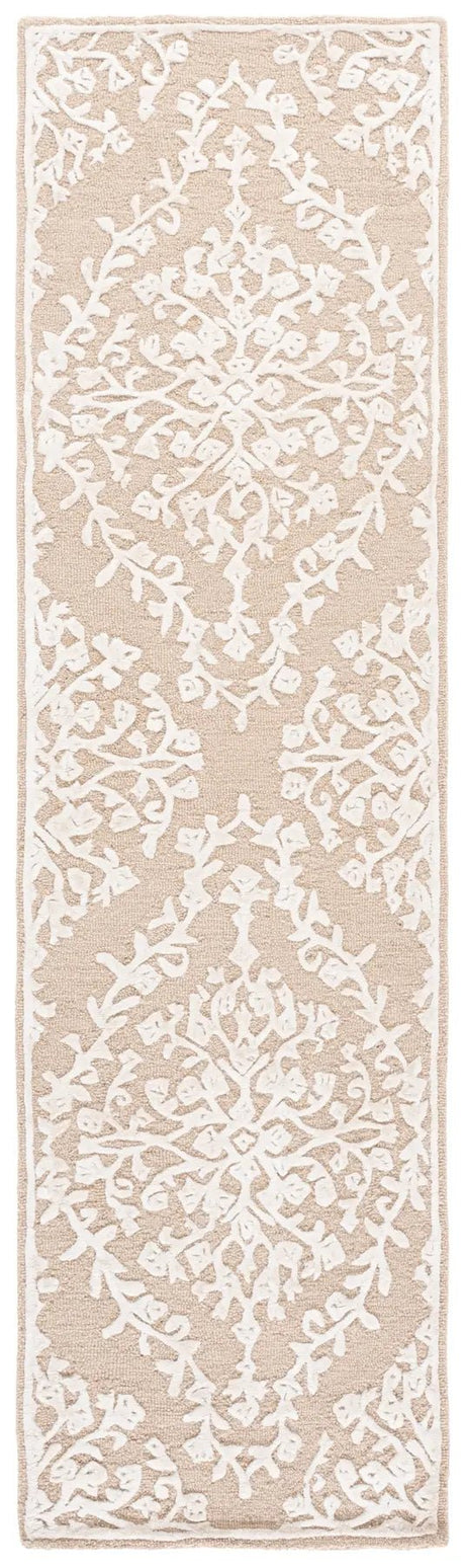 Safavieh Glamour 2'-3" x 8'-0" Rug in Beige / Ivory