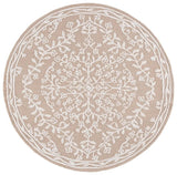 Safavieh Glamour 6'-0" x 6'-0" Rug in Beige / Ivory