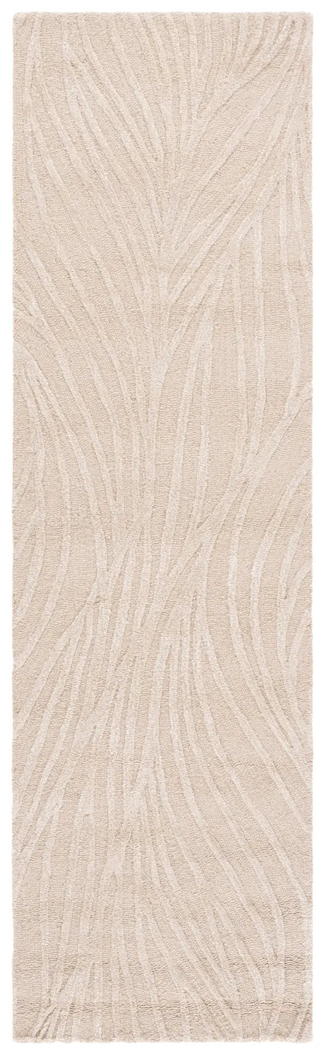 Safavieh Glamour 2'-3" x 8'-0" Rug in Beige / Ivory