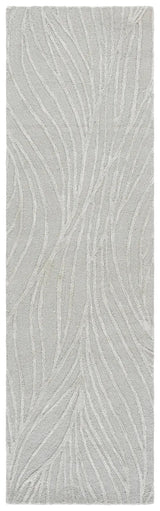 Safavieh Glamour 2'-3" x 8'-0" Rug in Light Grey / Ivory