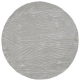 Safavieh Glamour 6'-0" x 6'-0" Rug in Light Grey / Ivory