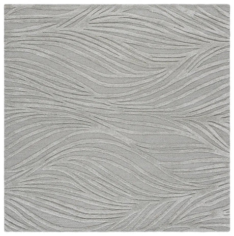Safavieh Glamour 6'-0" x 6'-0" Rug in Light Grey / Ivory