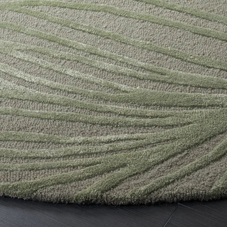 Safavieh Glamour 6'-0" x 6'-0" Rug in Sage Green