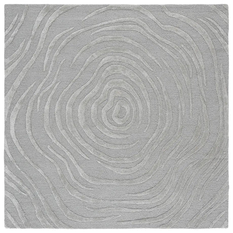 Safavieh Glamour 6'-0" x 6'-0" Rug in Light Grey