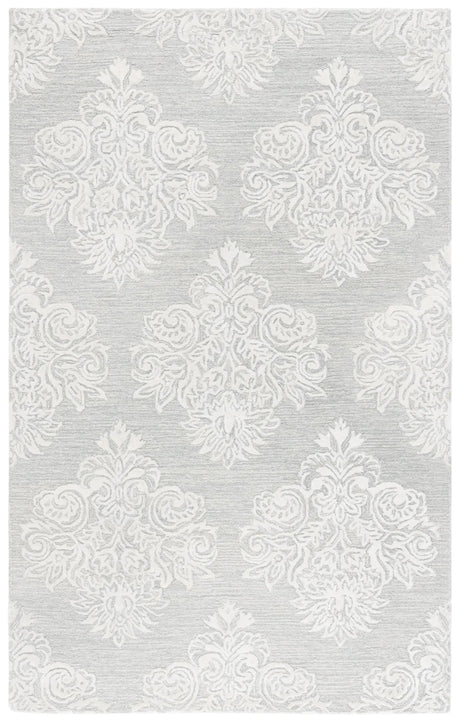 Safavieh Glamour 4'-0" x 6'-0" Rug in Light Blue / Ivory