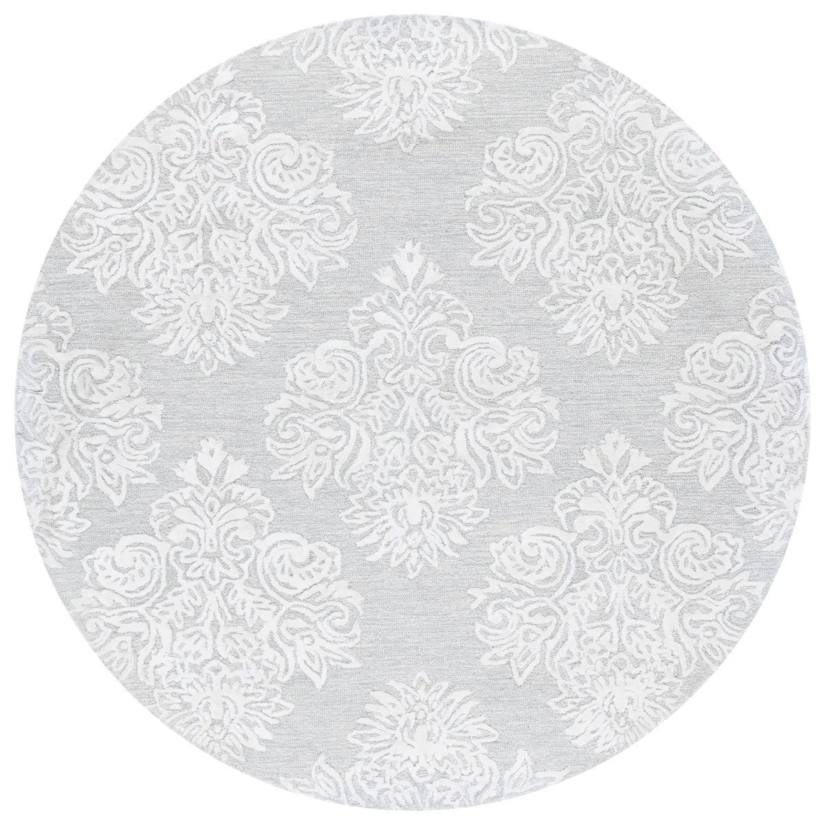 Safavieh Glamour 6'-0" x 6'-0" Rug in Light Blue / Ivory