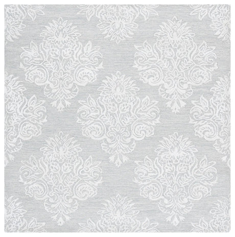 Safavieh Glamour 6'-0" x 6'-0" Rug in Light Blue / Ivory