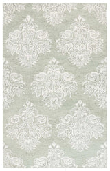 Safavieh Glamour 4'-0" x 6'-0" Rug in Sage / Ivory
