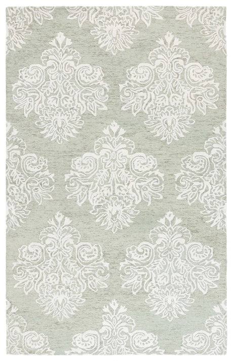 Safavieh Glamour 4'-0" x 6'-0" Rug in Sage / Ivory