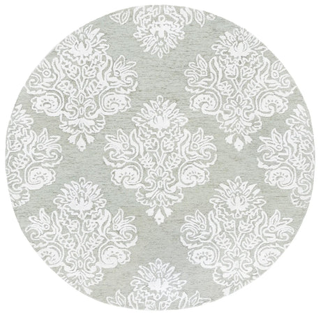 Safavieh Glamour 6'-0" x 6'-0" Rug in Sage / Ivory