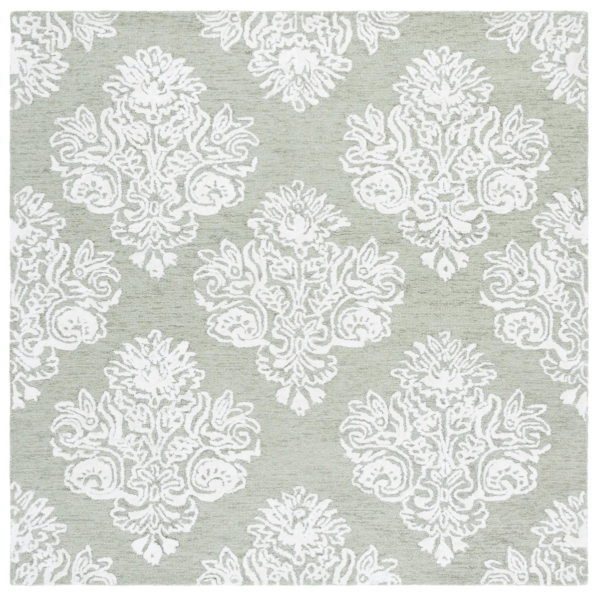Safavieh Glamour 6'-0" x 6'-0" Rug in Sage / Ivory