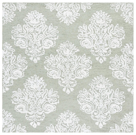 Safavieh Glamour 6'-0" x 6'-0" Rug in Sage / Ivory