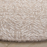 Safavieh Glamour 6'-0" x 6'-0" Rug in Beige / Ivory