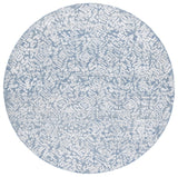 Safavieh Glamour 6'-0" x 6'-0" Rug in Blue / Ivory