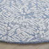 Safavieh Glamour 6'-0" x 6'-0" Rug in Blue / Ivory