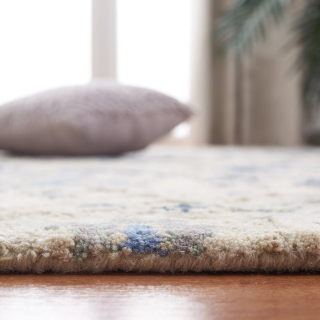Safavieh Glamour Glm622B Beige/Blue Rugs - Safavieh - glm622b - 6r