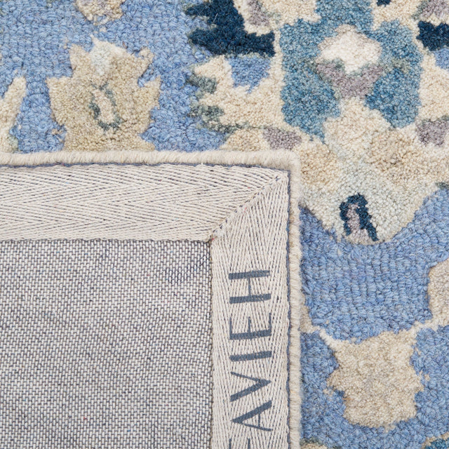 Safavieh Glamour Glm622B Beige/Blue Rugs - Safavieh - glm622b - 6r