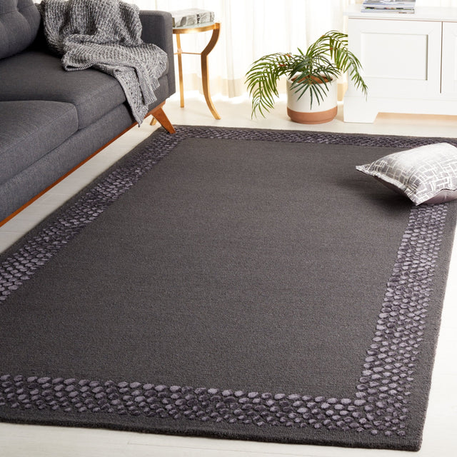 Safavieh Glamour Glm623F Dark Grey Rug - Safavieh - glm623f - 3