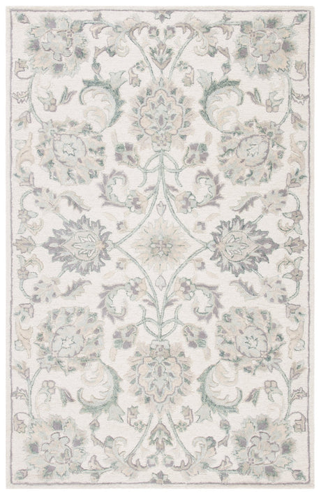 Safavieh Glamour Glm624A Ivory/Grey Rugs - Safavieh - glm624a - 4