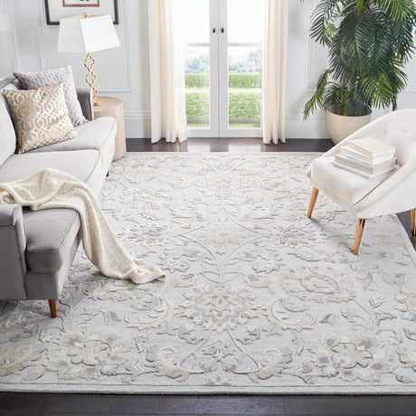 Safavieh Glamour Glm624L Light Blue/Ivory Rugs - Safavieh - glm624l - 4