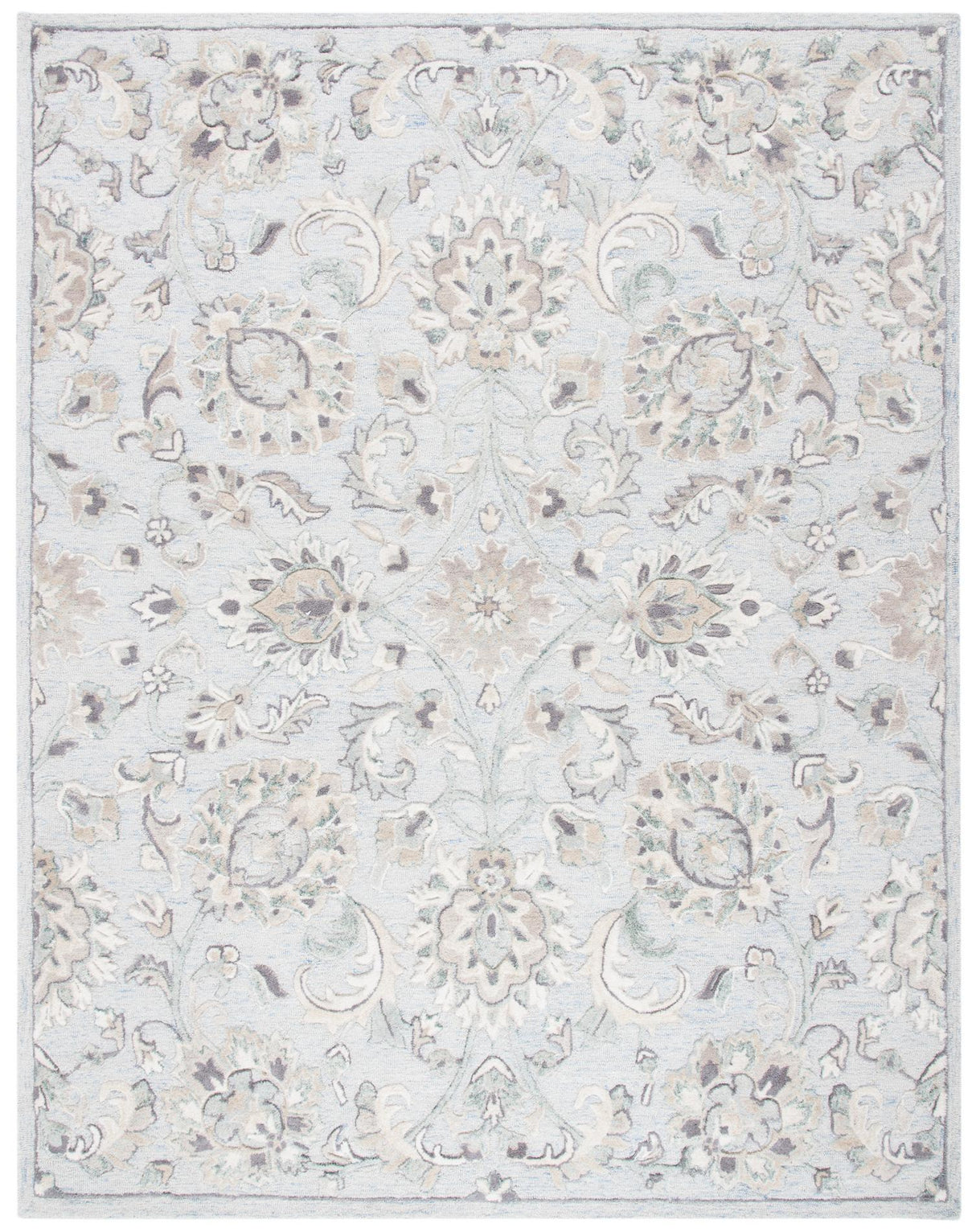 Safavieh Glamour Glm624L Light Blue/Ivory Rugs - Safavieh - glm624l - 4